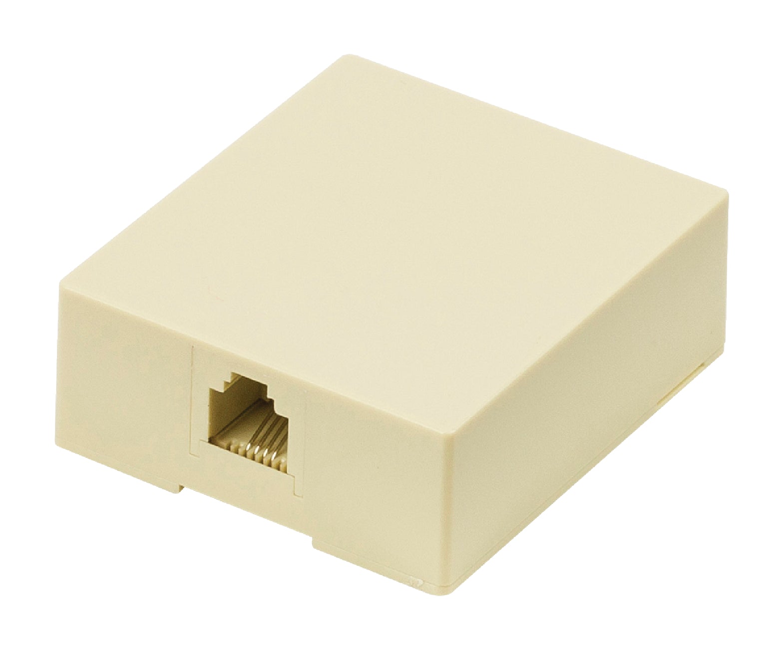 Valueline Telefondose RJ11 Female PVC Elfenbein