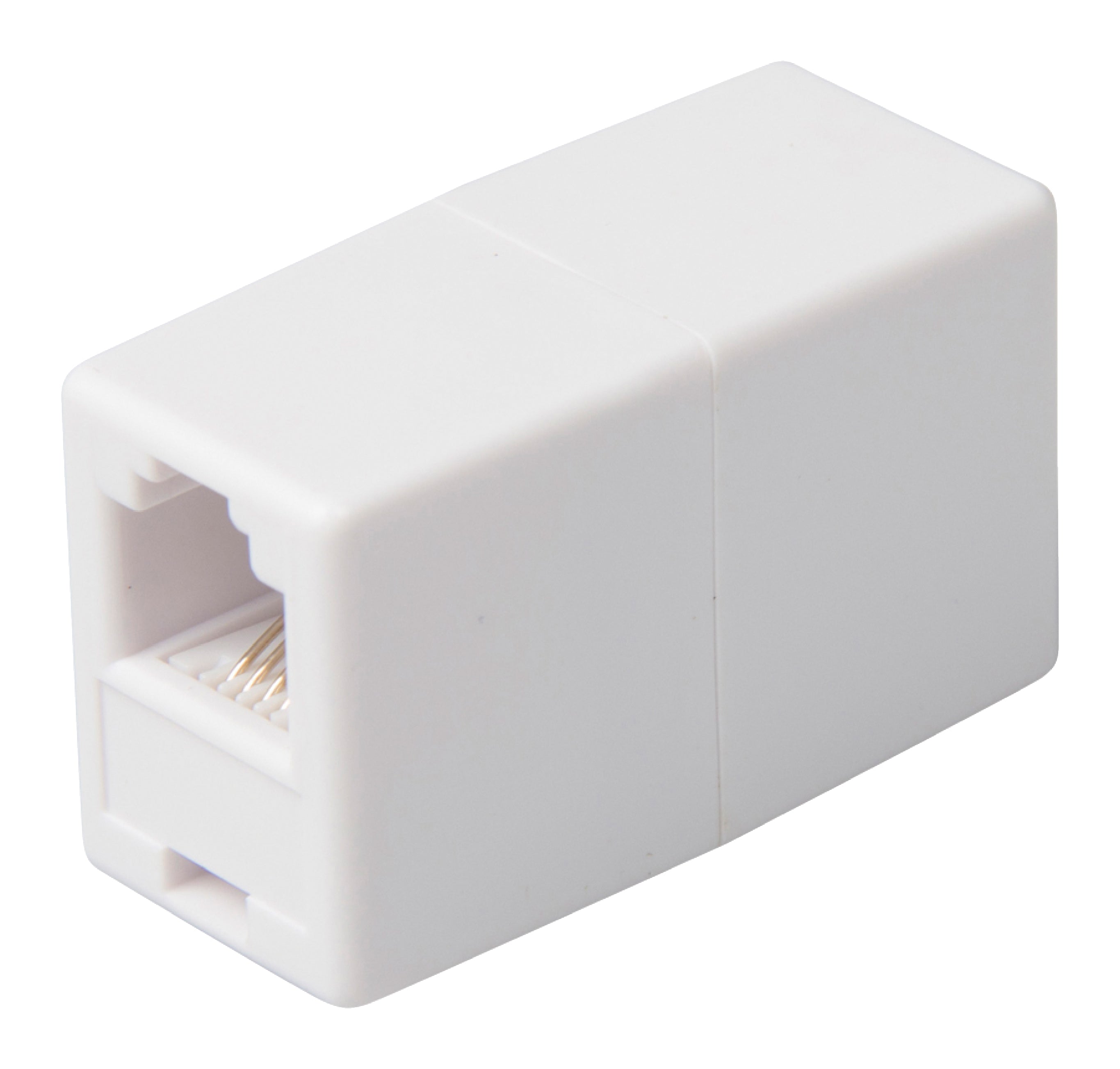 Valueline Telefonadapter RJ11 (6P4C) female - RJ11 (6P4C) female Weiss