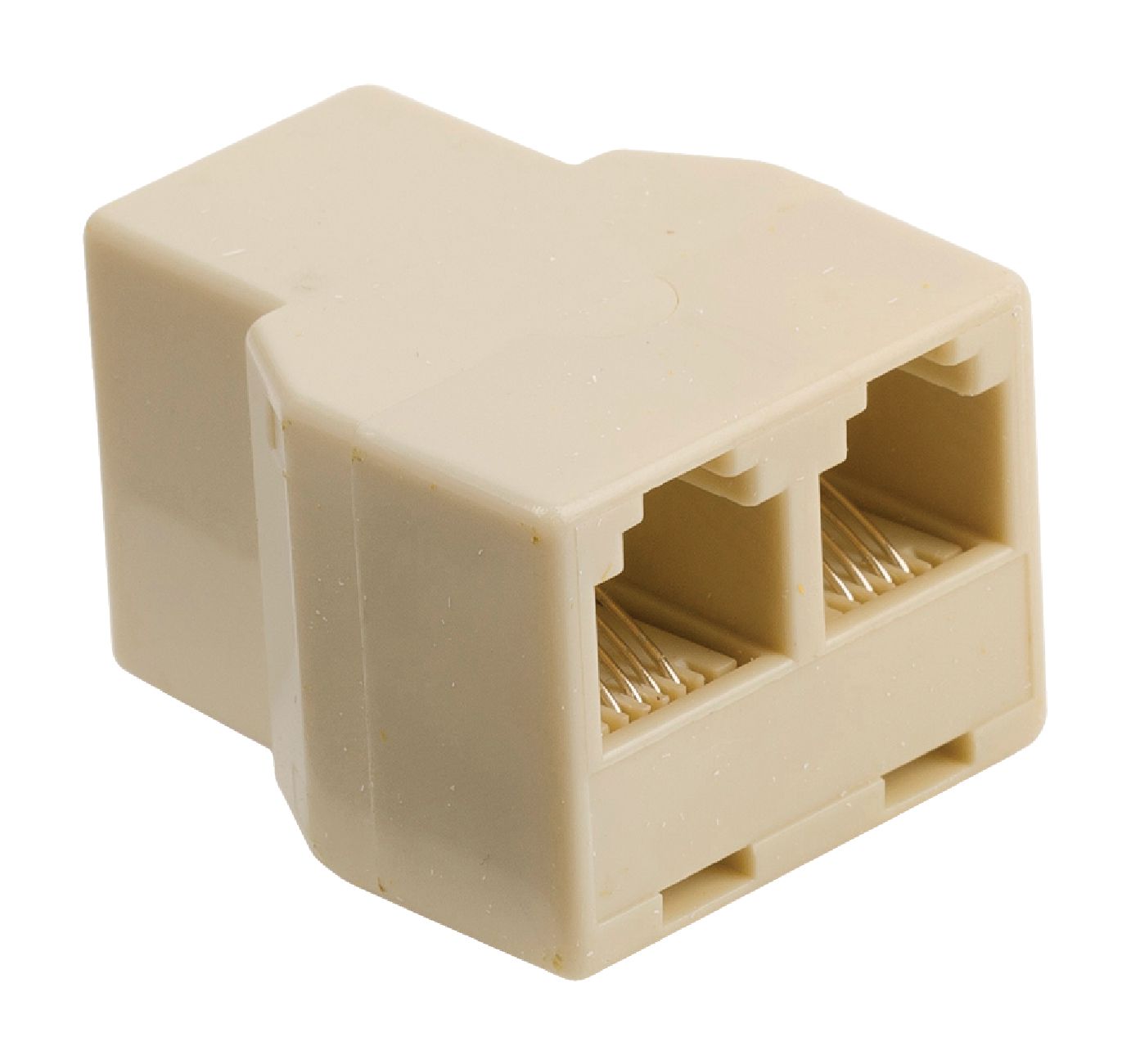 Valueline Telefonadapter RJ11 (6P4C) female - 2x RJ11 (4/6) female Elfenbein
