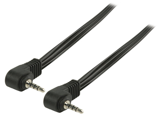 Valueline Composite-Videokabel 3.5 mm male - 3.5 mm male 2.00 m Schwarz