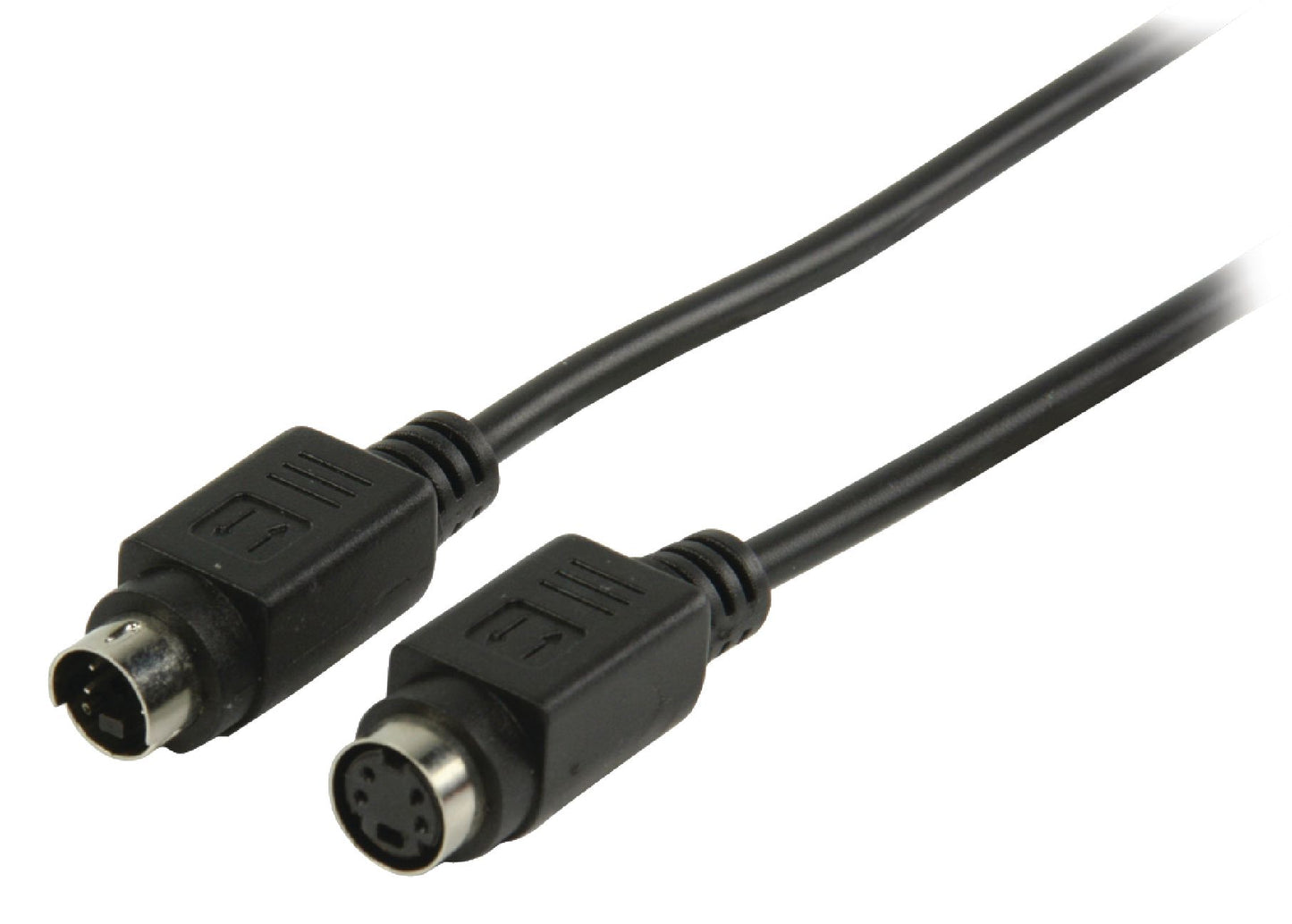 Valueline S-Video-Kabel S-Video male - S-Video female 2.00 m Schwarz