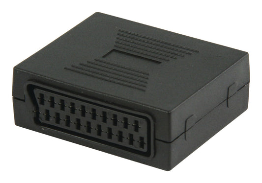 Valueline SCART-Adapter SCART female - SCART female Schwarz