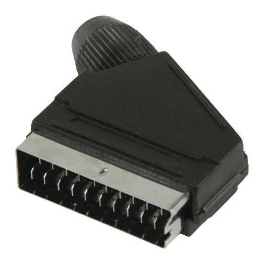 Valueline Stecker SCART Male PVC Schwarz