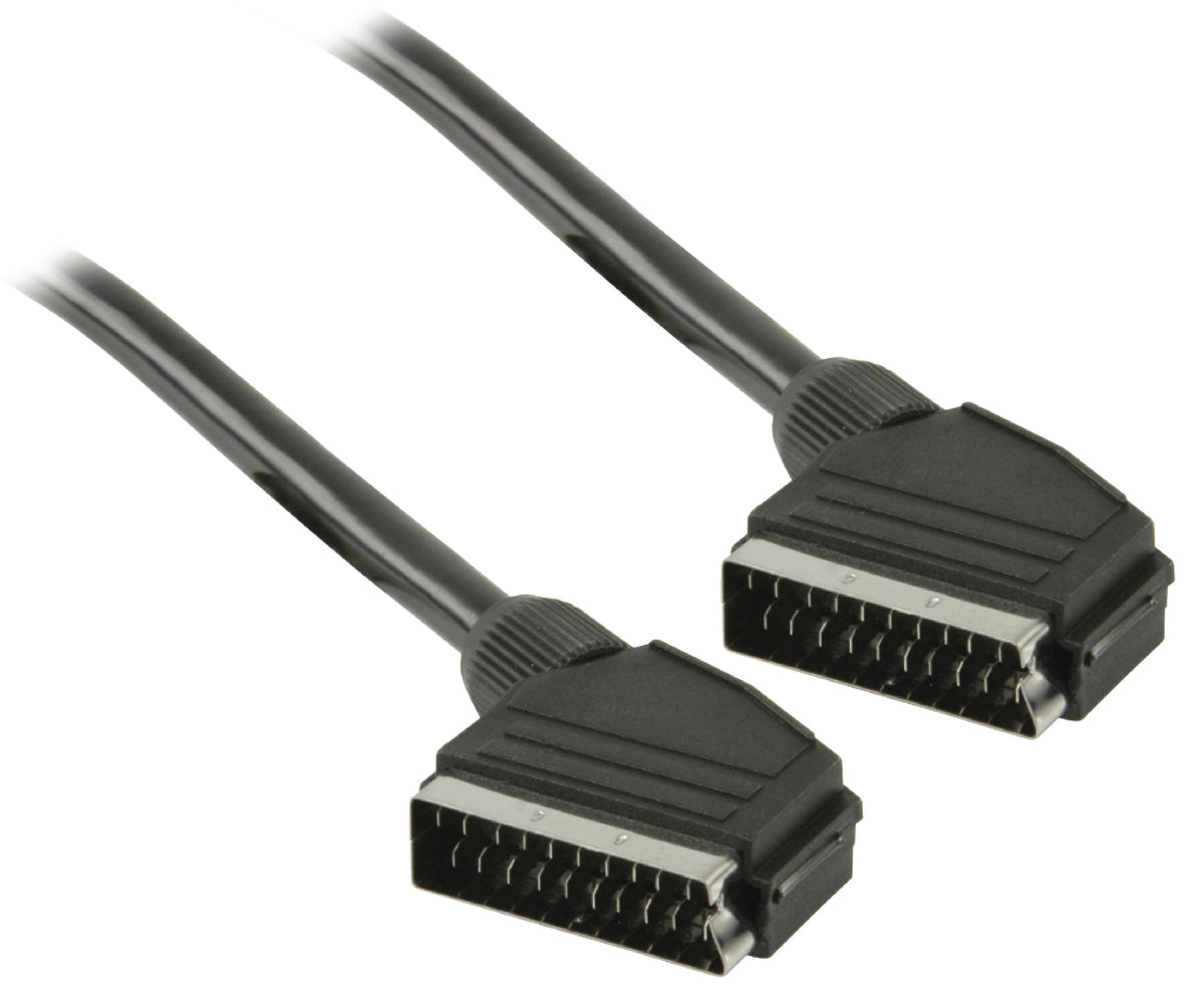 Valueline SCART-Kabel Scart-male - Scart-male 1.00 m Schwarz