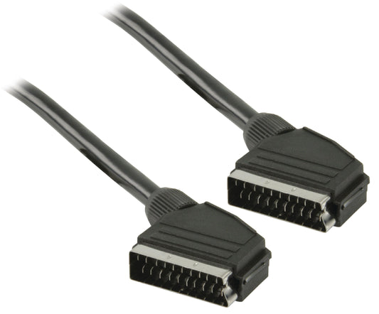 Valueline SCART-Kabel Scart-male - Scart-male 3.00 m Schwarz