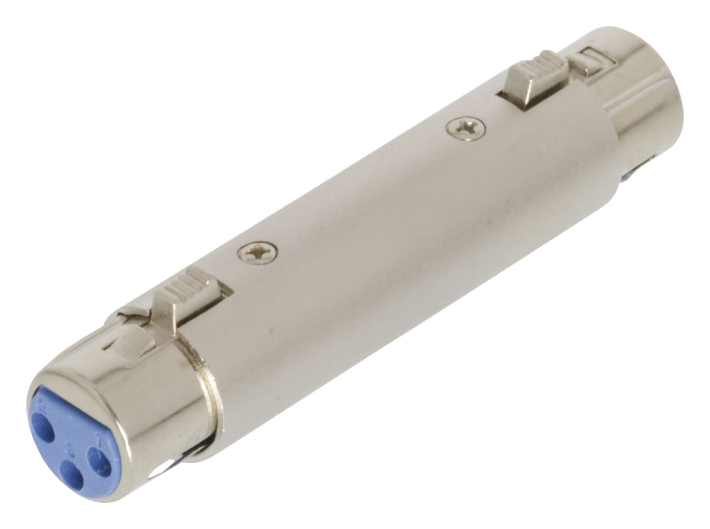 Valueline XLR-Adapter XLR 3-pol. female - XLR 3-pol. female Silber