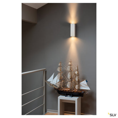 SLV THEO UP/DOWN, QPAR51, Wandleuchte, weiss, max. 2x50W