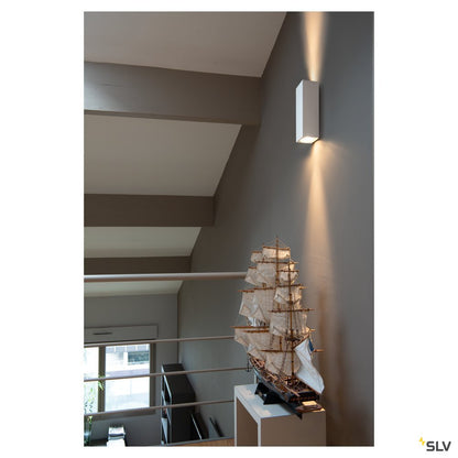 SLV THEO UP/DOWN, QPAR51, Wandleuchte, weiss, max. 2x50W