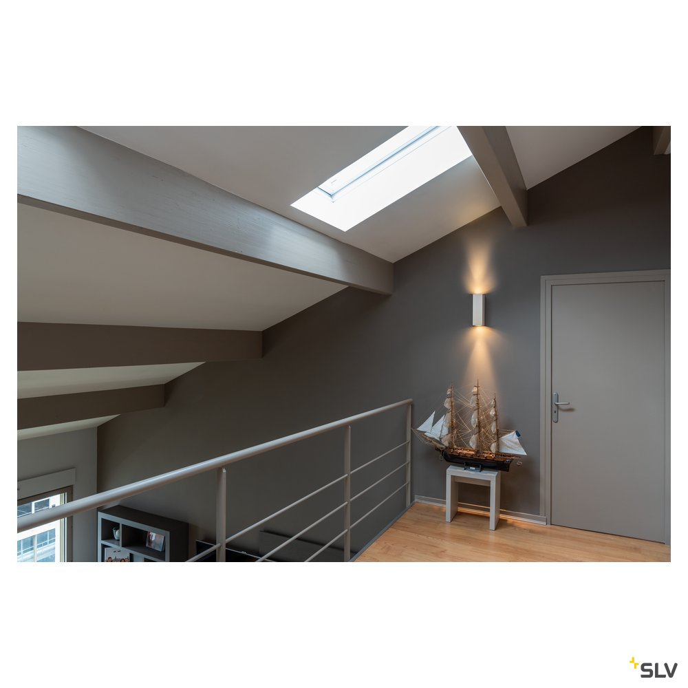 SLV THEO UP/DOWN, QPAR51, Wandleuchte, weiss, max. 2x50W