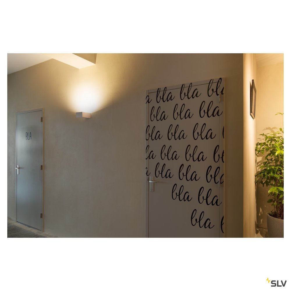SLV SHELL 15, WL, LED Indoor Wandaufbauleuchte, 3000K, weiß