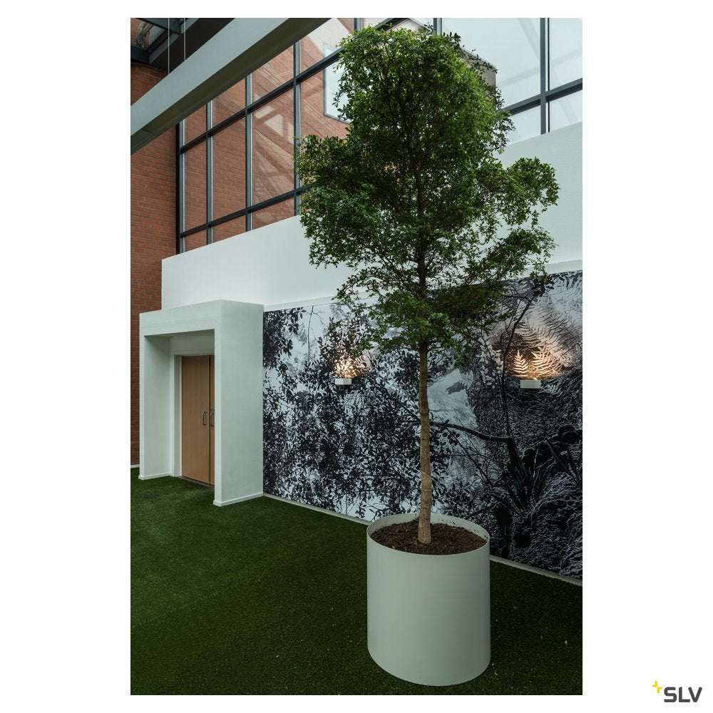 SLV SHELL 15, WL, LED Indoor Wandaufbauleuchte, 3000K, weiß