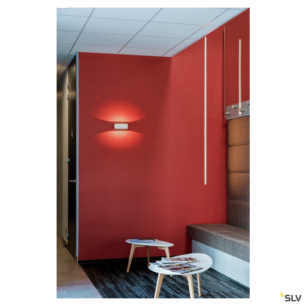 SLV ASSO LED Wandleuchte, weiss, 2000K-3000K Dim to Warm