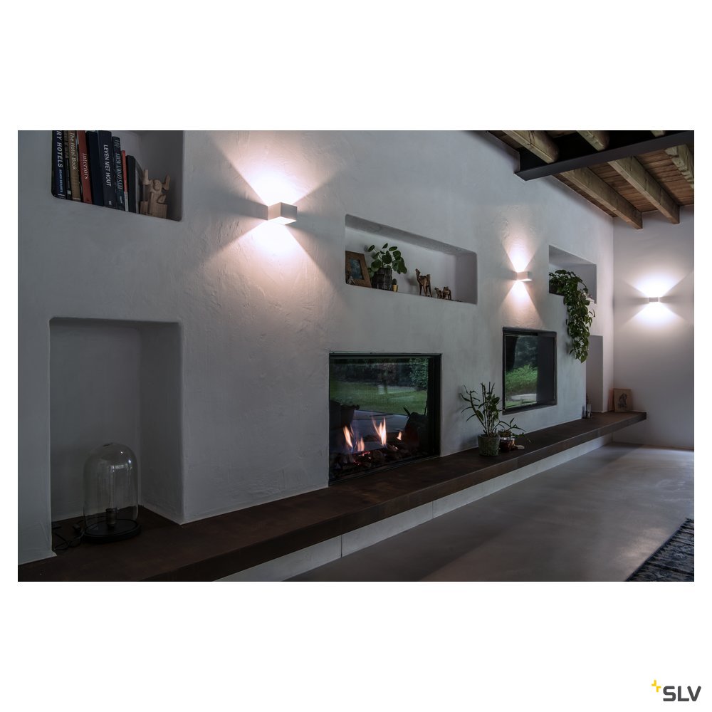 SLV LOGS IN LED Wandleuchte, weiss, 2000K-3000K Dim to Warm