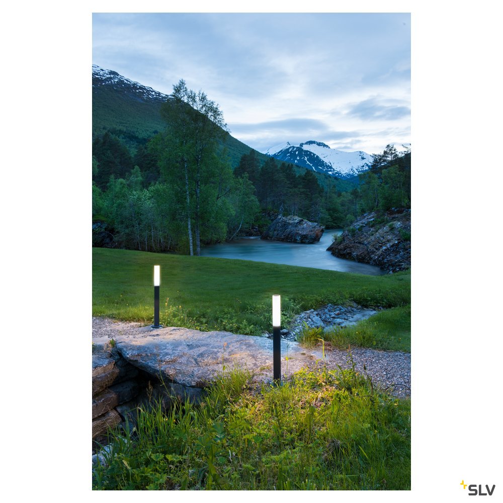 SLV APONI 90 LED Outdoor Standleuchte, anthrazit, 3000K, IP65