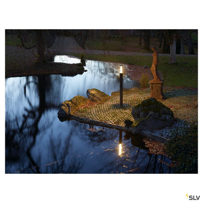 SLV POLE PARC 200 SL, LED Outdoor Stehleuchte, IP44, anthrazit, 3000K