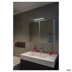 SLV DORISA LED Spiegelleuchte, kurz, chrom,  4000K, IP44