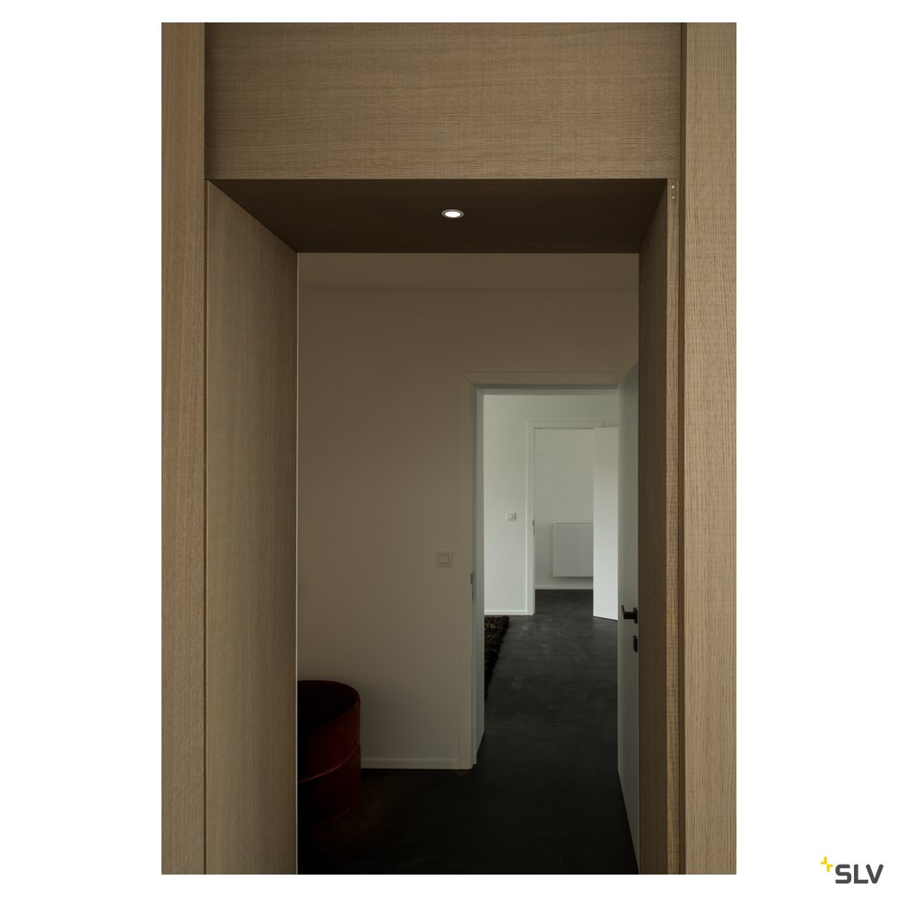 SLV TRITON MINI LED Deckeneinbauleuchte, weiss, 3000K, 12°