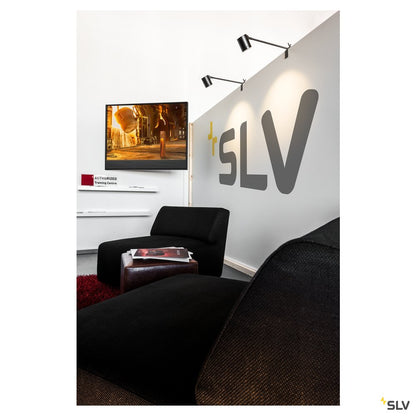 SLV ANELA LED Displayleuchte, 3000K, 50°, schwarz