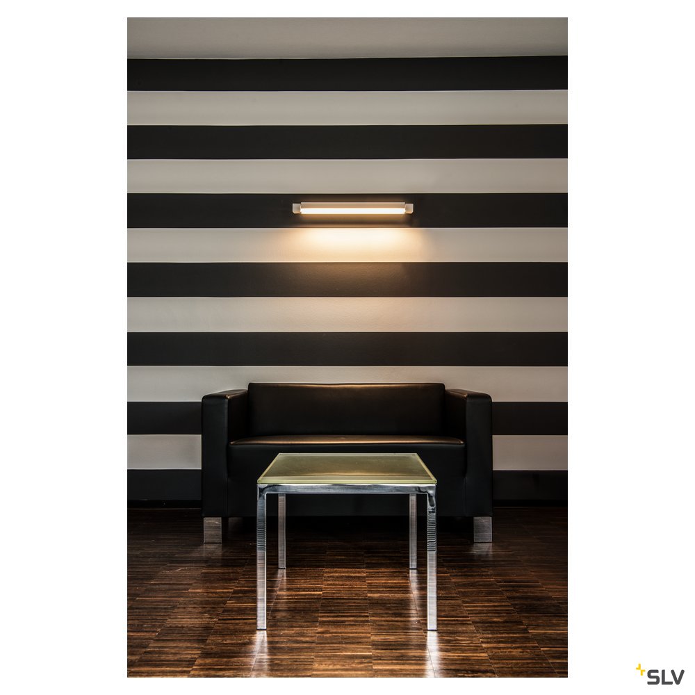 SLV LONG GRILL LED Wand- und Deckenleuchten, weiss, 3000K