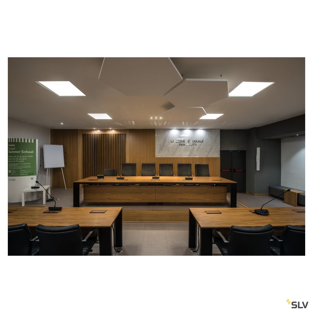 SLV NEW TRIA rund, LED Indoor Deckeneinbauleuchte, schwarz, 1800-3000K, 7,2W