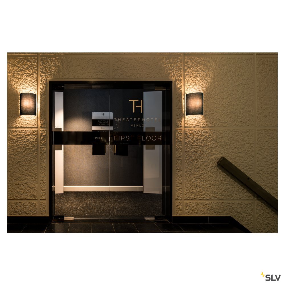 SLV FENDA Basis, WL, Indoor Wandaufbauleuchte, E27, max. 40W, weiß