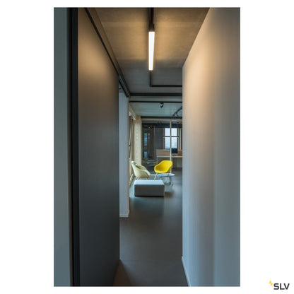 SLV SIGHT, für Hochvolt-Stromschienen 3Phasen, LED, 3000K, schwarz, inkl. 3 Phasen-Adapter