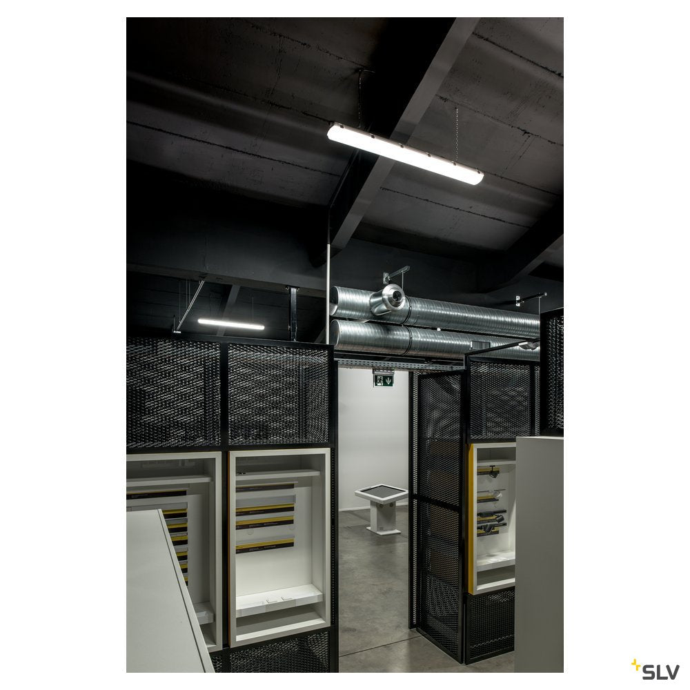 SLV IMPERVA 150 CW, LED Outdoor Wand- und Deckenaufbauleuchte, IP66, grey, 4000K