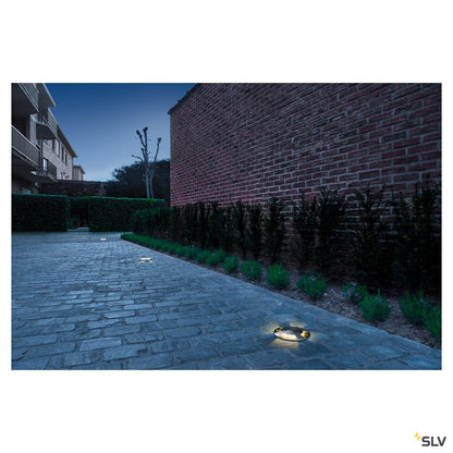 SLV BIG PLOT Abdeckung, 4 Auslässe, Edelstahl 316