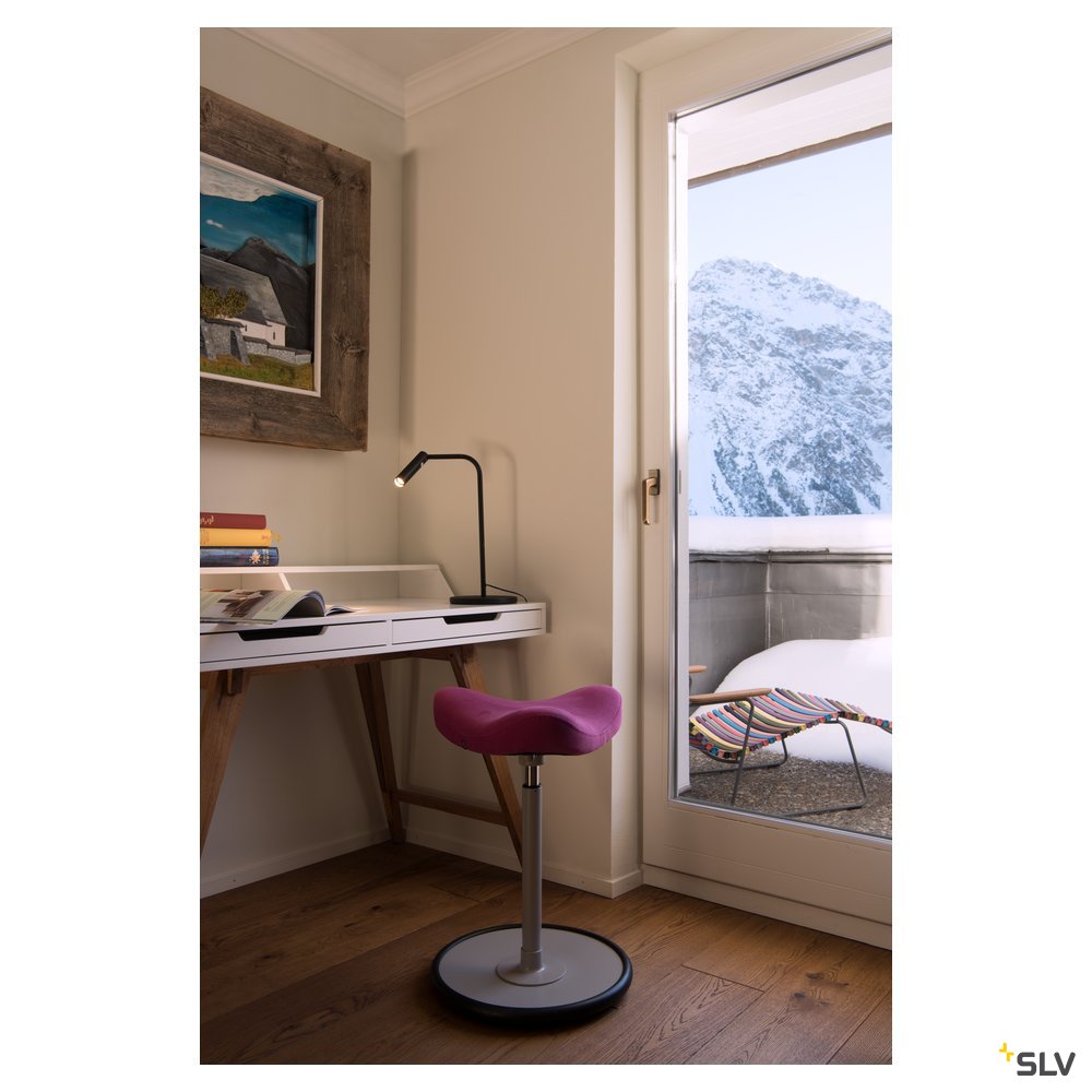 SLV KARPO TL, LED Indoor Tischleuchte, schwarz, 3000K