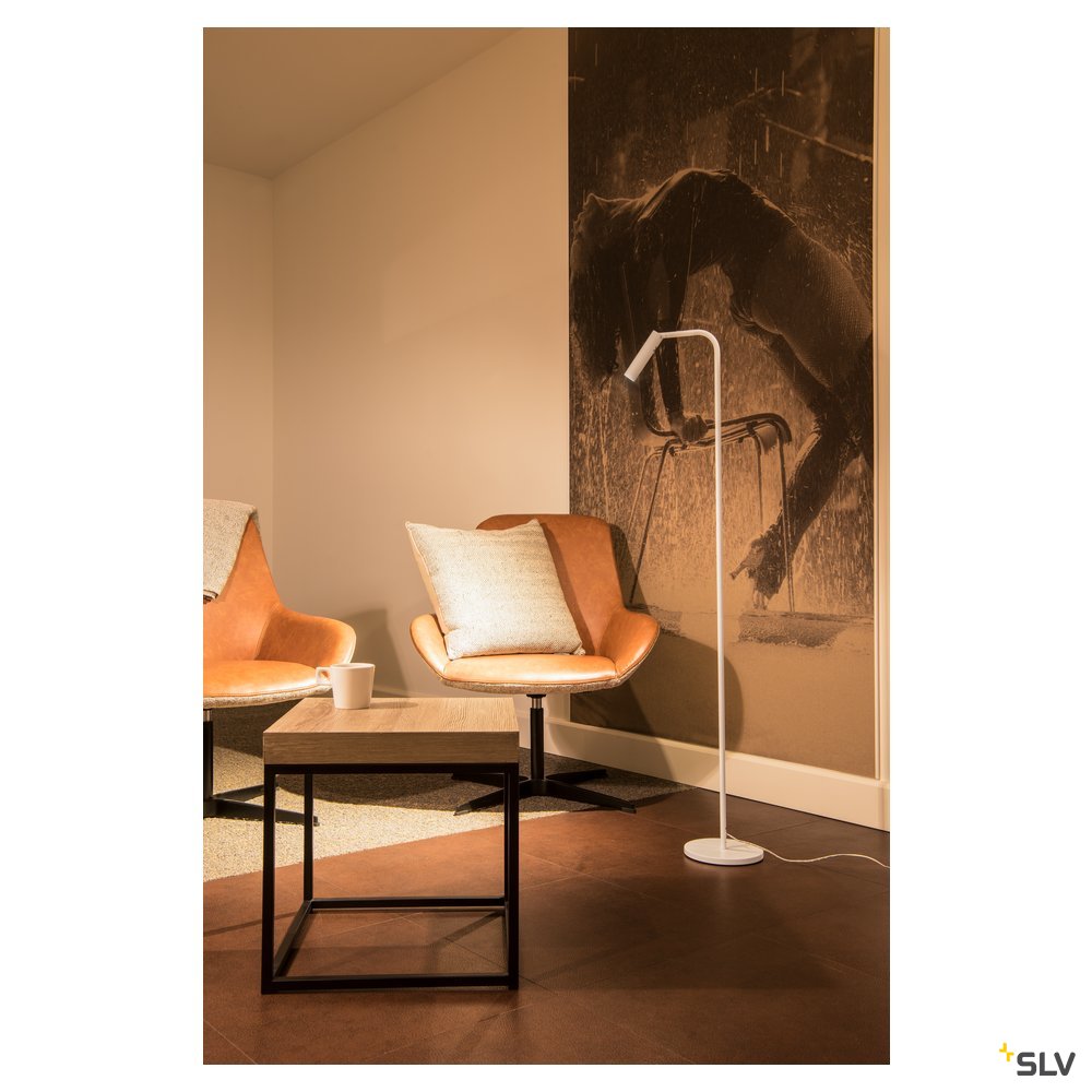 SLV KARPO FL, LED Indoor Stehleuchte, weiß, 3000K