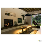 SLV FORCHINI 70 PD, Indoor Pendelleuchte, schwarz/gold, E27, max. 40W
