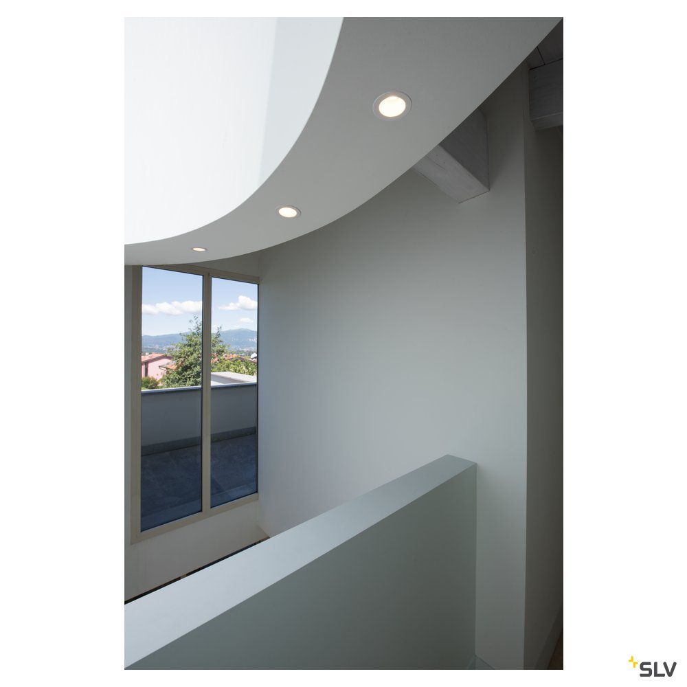SLV TRITON MINI DL, LED Indoor Deckeneinbauleuchte, weiß, 3000K, 15°