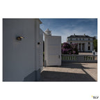 SLV LED SENSOR WL, LED Outdoor Wandaufbauleuchte, IP44, anthrazit, 3000K