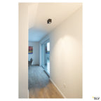 SLV TRILEDO Double, LED Indoor Deckenaufbauleuchte, schwarz, 3000K, 16W