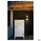SLV SITRA CUBE WL, LED Outdoor Wand- und Deckenaufbauleuchte, anthrazit, IP44, 3000K, 10W