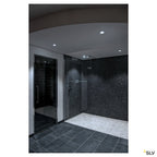 SLV PATTA-I, LED Outdoor Deckeneinbauleuchte, eckig DL IP65 weiß 1800-3000K