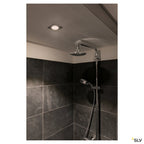 SLV PATTA-I, LED Outdoor Deckeneinbauleuchte, eckig DL IP65 weiß 1800-3000K