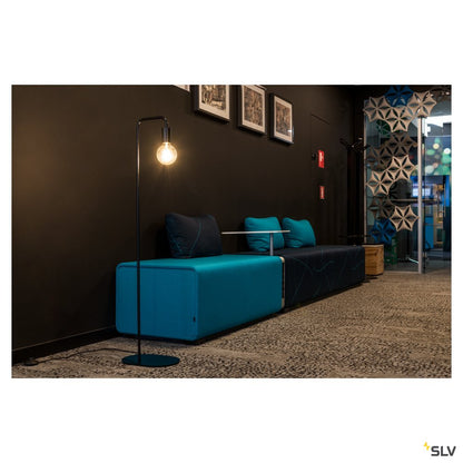 SLV FITU FL, Indoor Stehleuchte, E27, schwarz, max. 24W