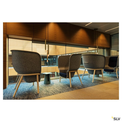 SLV FITU PD, Indoor Pendelleuchte, E27, soft gold, max. 60W