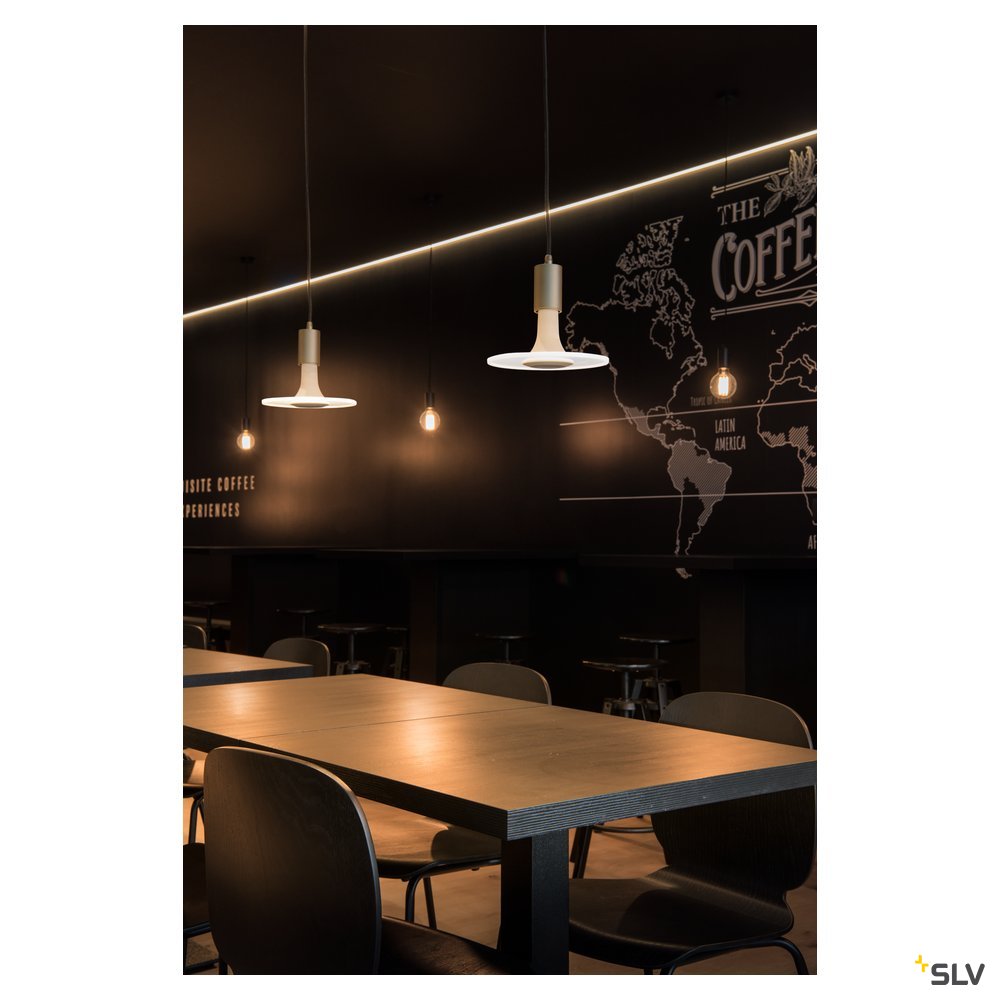 SLV FITU PD, Indoor Pendelleuchte, E27, soft gold, max. 60W, 5m