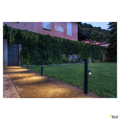 SLV HELIA Double Pole, LED Outdoor Stehleuchte, anthrazit IP55 3000K