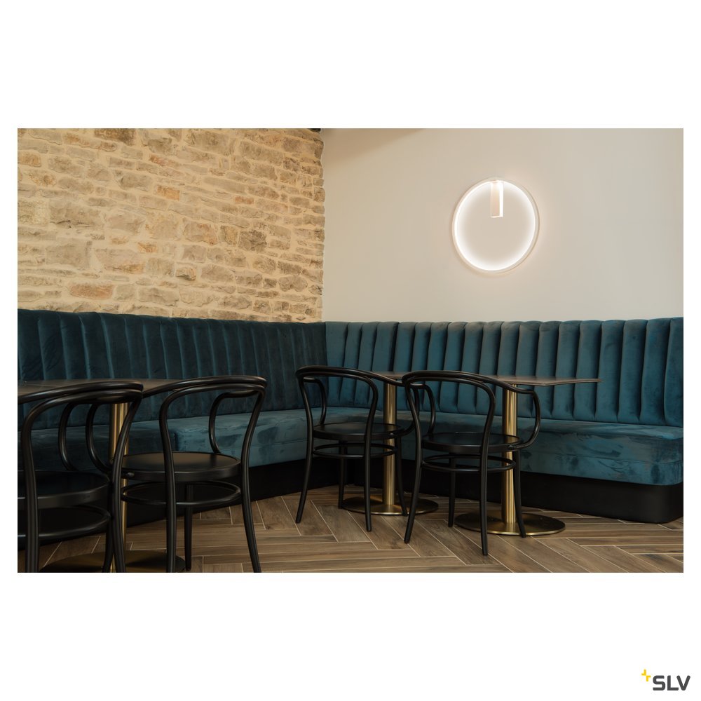 SLV ONE 60 DALI Indoor LED Wandaufbauleuchte weiß