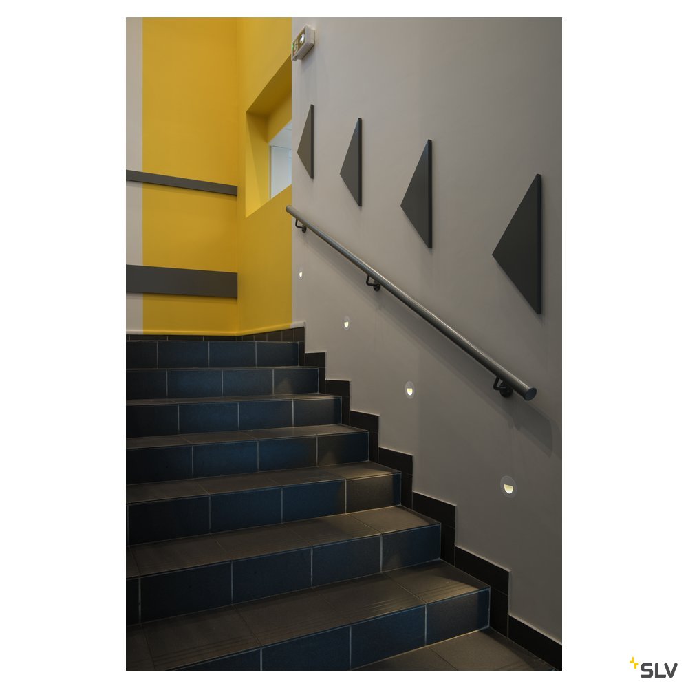 SLV WORO Indoor LED Wandeinbauleuchte 2700K weiß