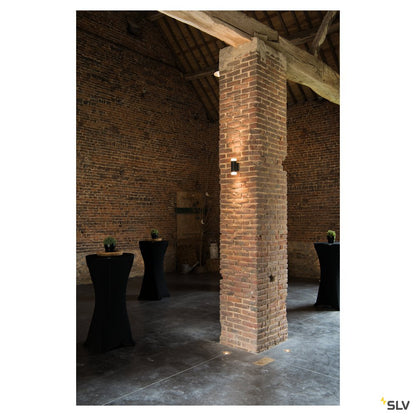 SLV ASTINA UP/DOWN QPAR51 Indoor Wandaufbauleuchte schwarz