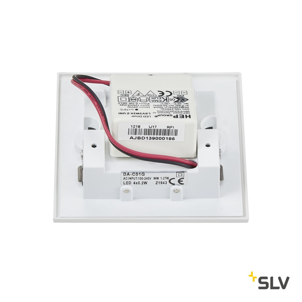 SLV MOBALA Indoor Wandeinbauleuchte 3000K weiß