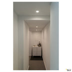 SLV SENSER 12 Indoor LED Deckeneinbauleuchte eckig weiß