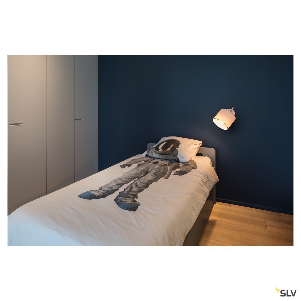 SLV FENDA Leuchtenschirm, weiss