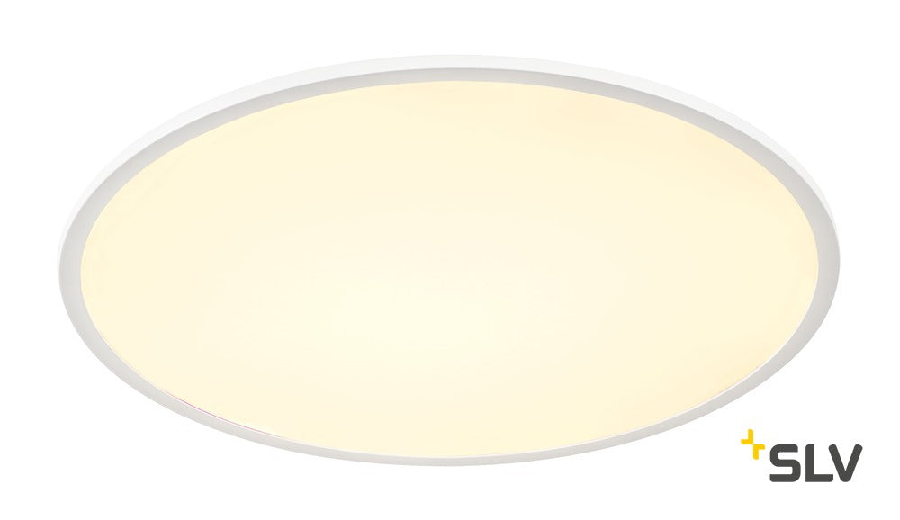 SLV PANEL 60 DALI Indoor LED Deckenaufbauleuchten rund weiß 3000K