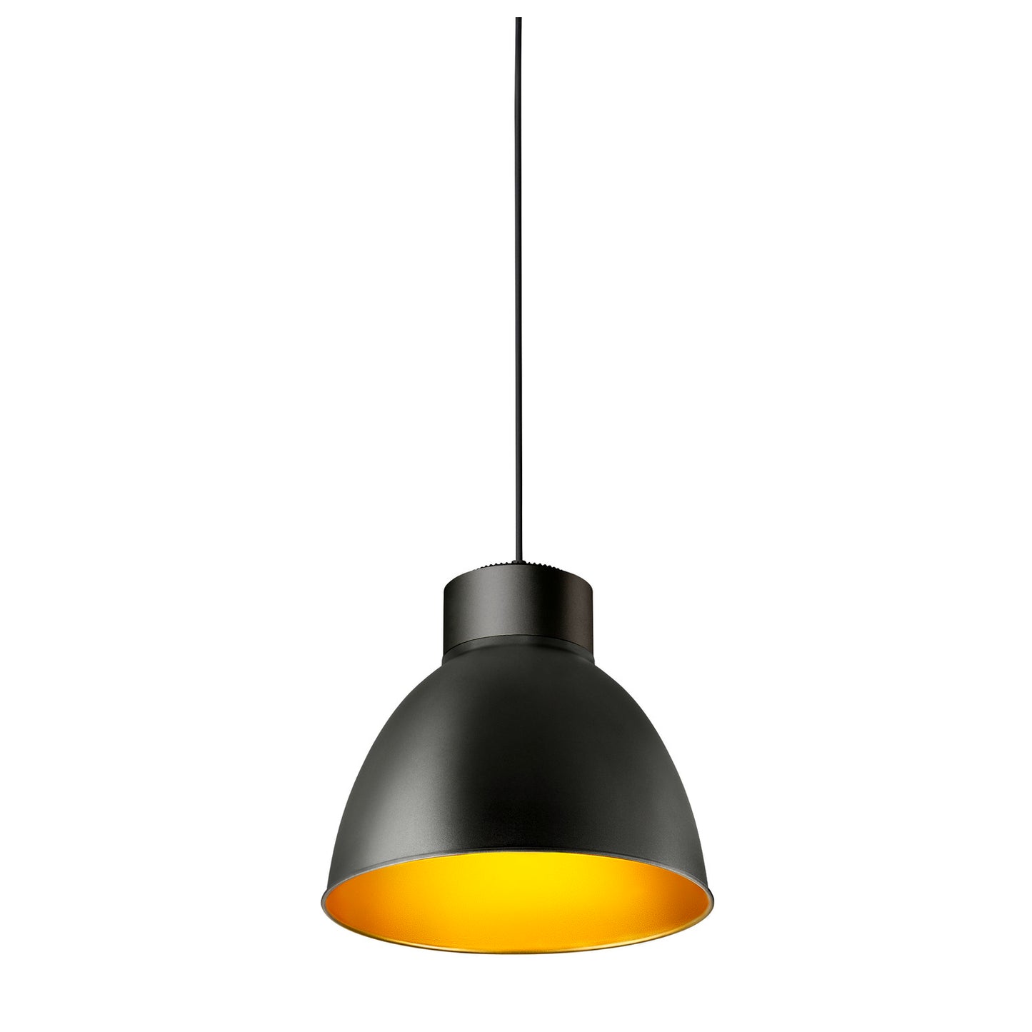 PARA DOME, Leuchtenschirm aluminium black/gold