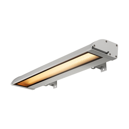 VANO WING SP DALI, Wandaufbauleuchte grau 25 W 1400 lm 3000 K CRI 80 120° DALI